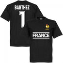 France Barthez Team T-Shirt - Black