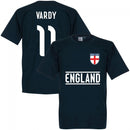 England Vardy Team T-Shirt - Navy