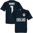 England Banks Team T-Shirt - Navy