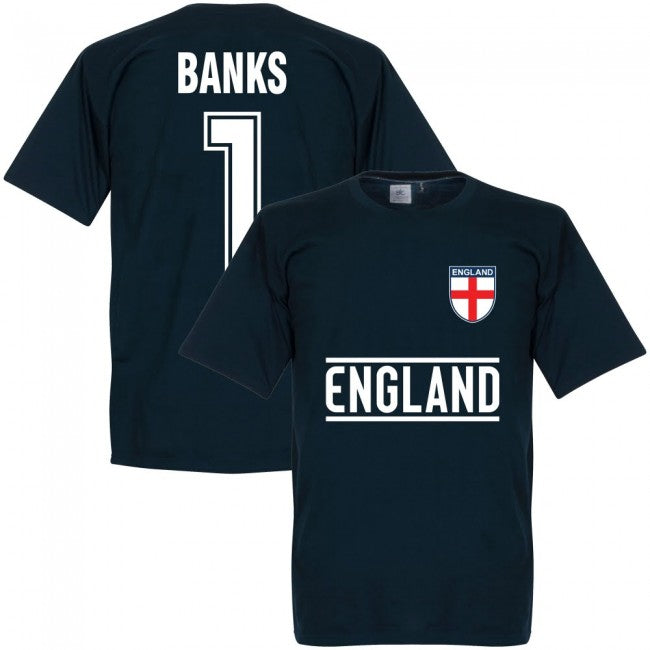 England Banks Team T-Shirt - Navy