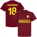 Venezuela Arango No.18 Team T-shirt - Deep Red