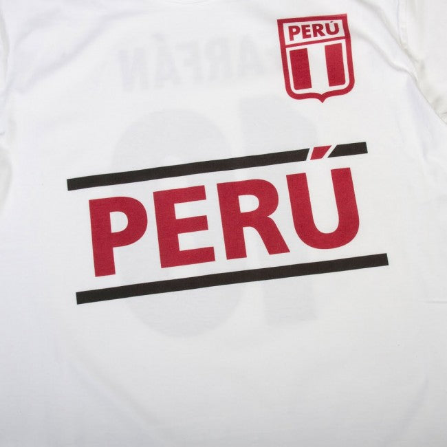 Peru Guerrero 9 Team T-Shirt - White