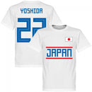 Japan Yoshida 22 Team T-Shirt - White