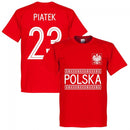 Poland Piatek 23 Team T-Shirt - Red