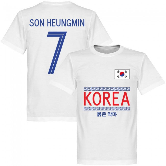 Korea Son Heungmin 7 Team T-Shirt - White