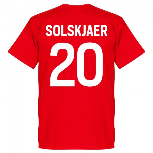 Norway Solskjaer 20 Team KIDS T-Shirt - Red