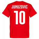 Austria Junuzovic 10 Team T-Shirt - Red