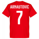 Austria Arnautovic 7 Team T-Shirt - Red