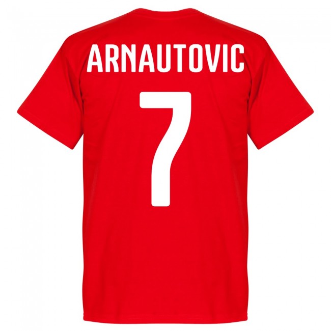 Austria Arnautovic 7 Team T-Shirt - Red