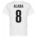 Austria Alaba 8 Team T-Shirt - White