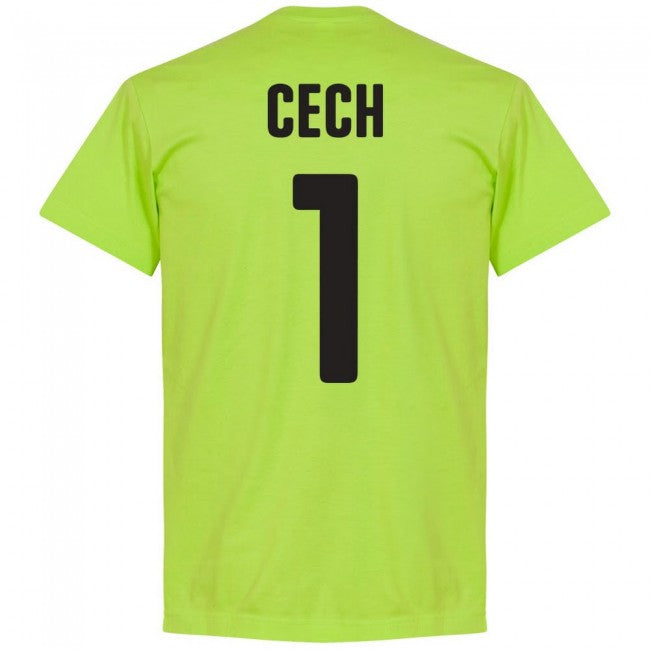 Czech Republic Cech Team T-shirt - Apple Green