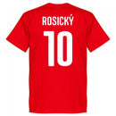 Czech Republic Rosicky Team T-Shirt - Red