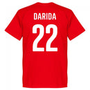 Czech Republic Darida Team T-Shirt - Red
