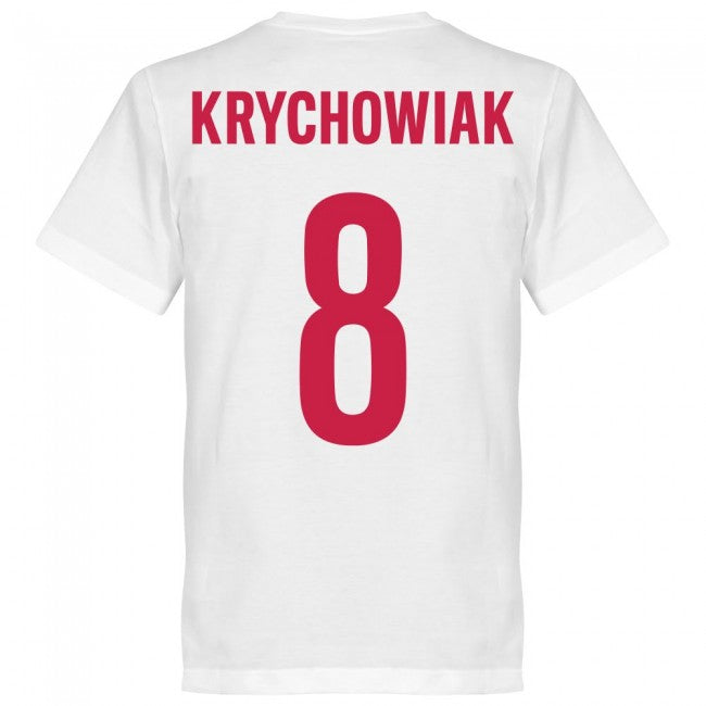 Poland Krychowiak Team T-Shirt - White