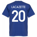 France Lacazette Team T-Shirt - Royal