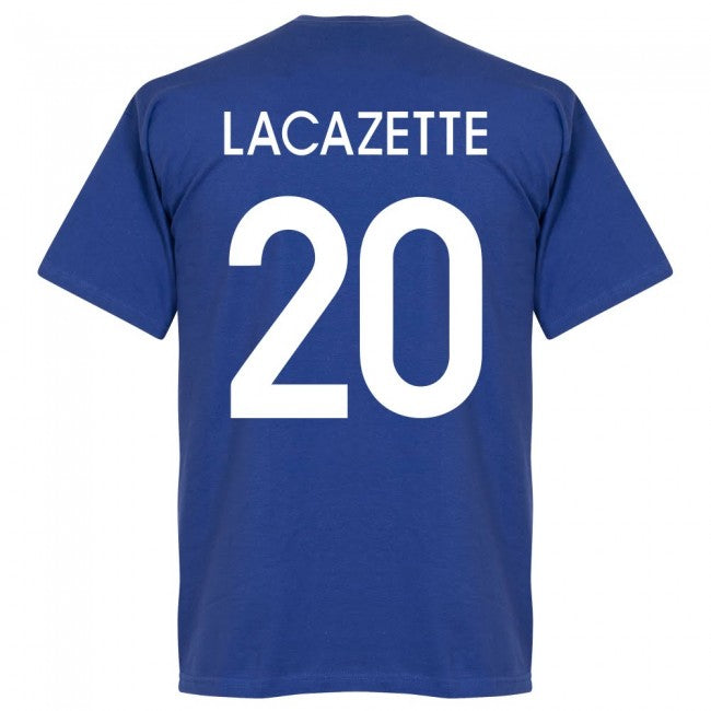 France Lacazette Team T-Shirt - Royal