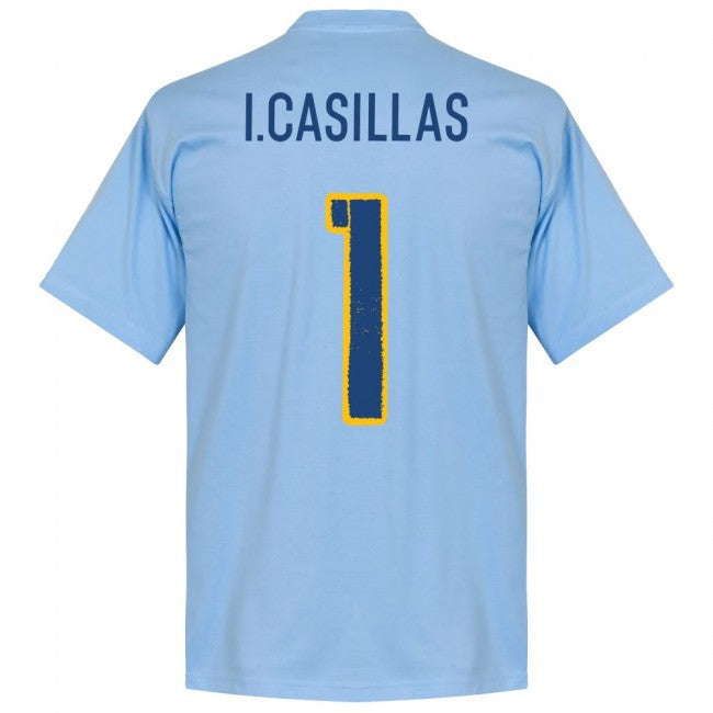 Spain Casillas Team T-shirt - Sky