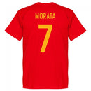 Spain Morata Team T-Shirt - Red