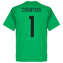 Belgium Courtois Team T-shirt - Green