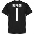 Italy Buffon Team T-shirt - Black