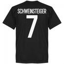 Germany Schweinsteiger 7 Team T-Shirt - Black