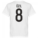 Germany Özil 8 Team T-Shirt - White