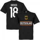 Germany Kroos 18 Team T-Shirt - Black