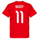 England Vardy Team T-Shirt - Red