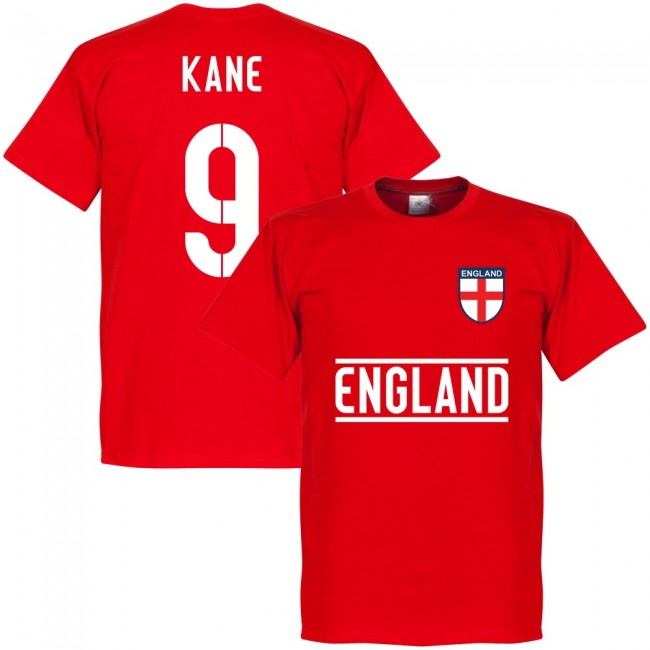 England Kane 9 Team T-Shirt - Red