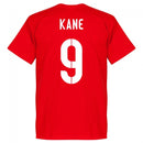 England Kane 9 Team T-Shirt - Red