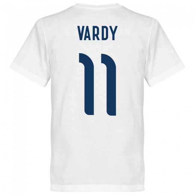 England Vardy Team T-Shirt - White