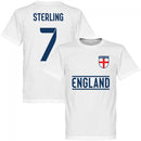 England Sterling 7 Team T-Shirt - White