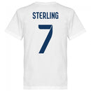England Sterling 7 Team T-Shirt - White