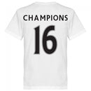 Leicester Champions Team T-shirt - White