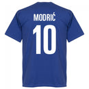 Croatia Modric 10 Team T-Shirt - Royal