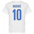 Croatia Modric 10 Team T-Shirt - White