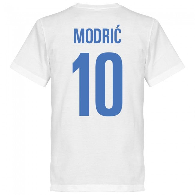 Croatia Modric 10 Team T-Shirt - White