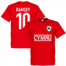 Cymru Ramsey 10 Team T-Shirt - Red