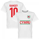 Cymru Ramsey 10 Team T-Shirt - White
