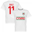 Cymru Bale 11 Team T-Shirt - White