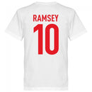 Cymru Ramsey Team T-shirt - White
