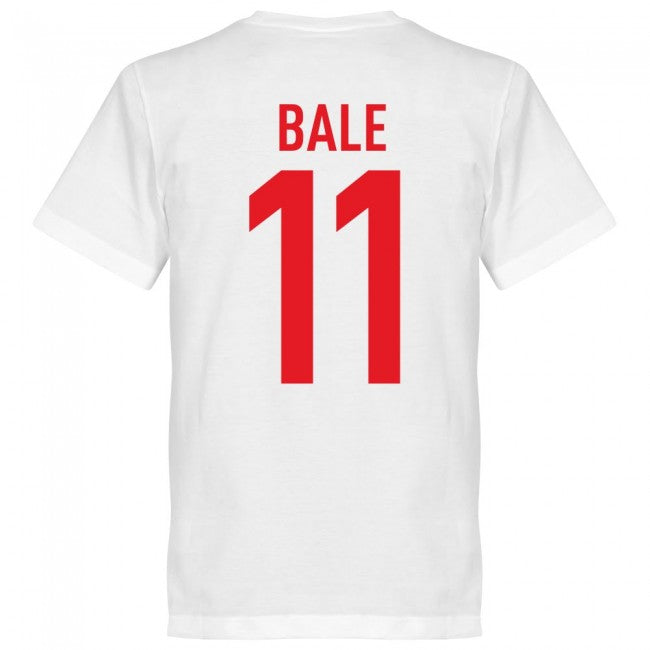 Wales Bale Kids Team T-shirt - White