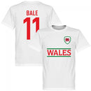 Wales Bale Team T-shirt - White