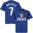 Atletico Madrid Joao Felix 7 Team T-Shirt - Royal