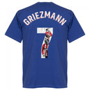 Atletico Madrid Griezmann 7 Gallery Team T-Shirt - Royal