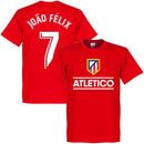 Atletico Madrid Joao Felix 7 Team T-Shirt - Red