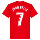 Atletico Madrid Joao Felix 7 Team T-Shirt - Red