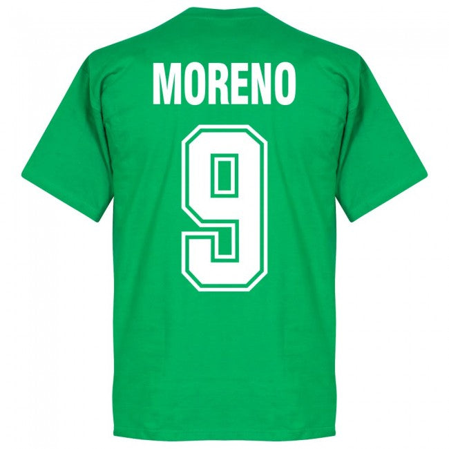 Bolivia Team Moreno No.9 T-shirt - Green