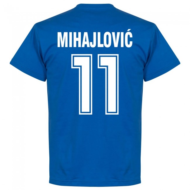 Yugoslavia Mihajlovic Team T-shirt - Royal