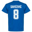 Yugoslavia Savicevic Team T-shirt - Royal